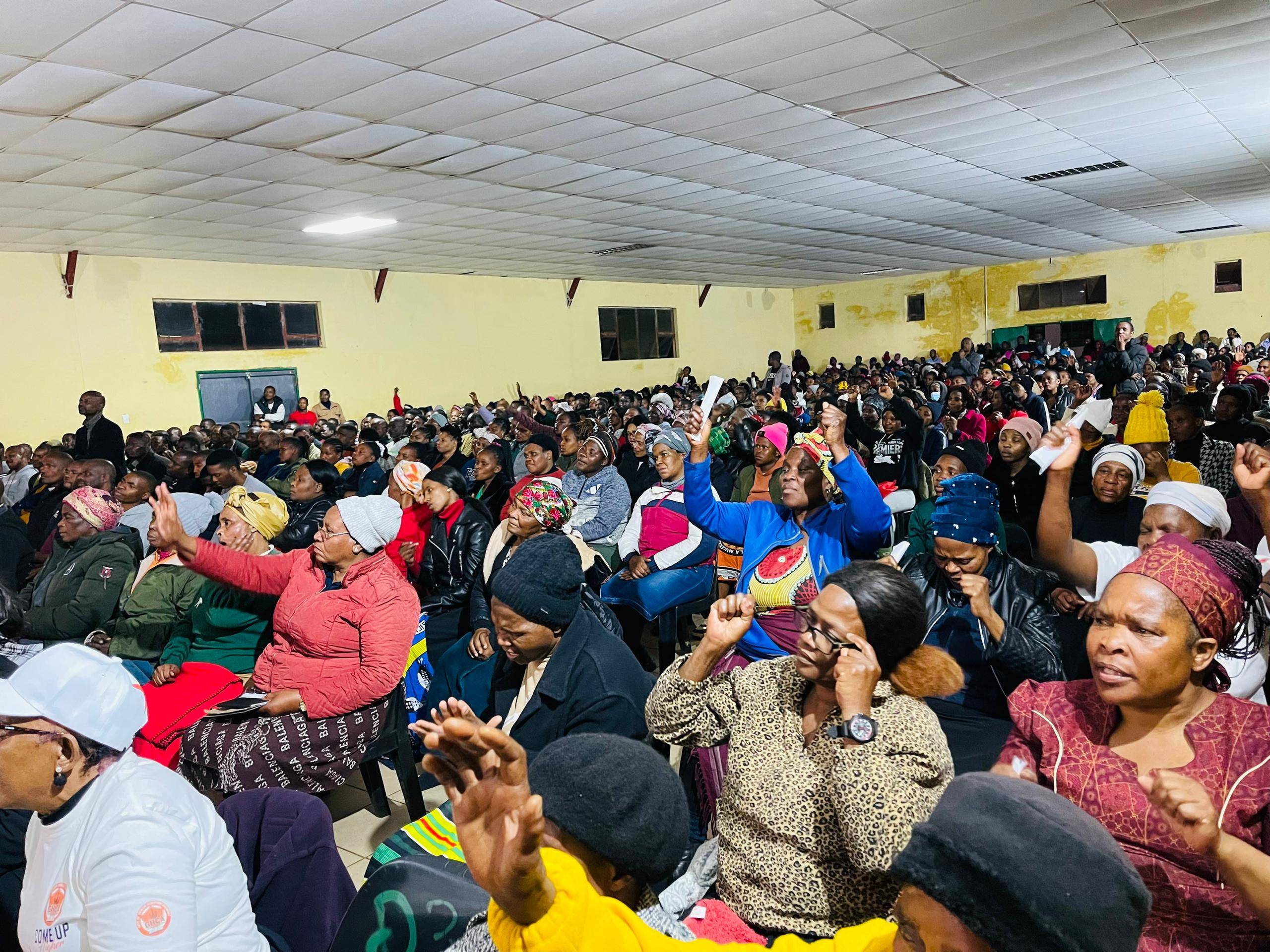A section of the GHCA congregants who attended the prayer service. (Courtesy pics)